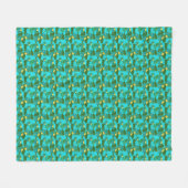 Geburtstagsgeschenk | Das Tropenparadies ruft Fleecedecke (Vorderseite (Horizontal))