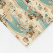 Geburtstagsgeschenk | Der tropische Sonnenschein e Fleecedecke (Ecke)