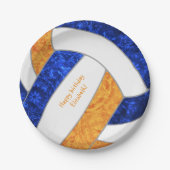 Geburtstagsgeschenk des Mädchens Party Pappteller (Vorderseite)