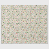 Geburtstagsgeschenk | Ein Garten mit Blume Geschenkpapier (Flach)