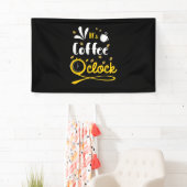 Geburtstagsgeschenk Es ist Kaffeeuhr Banner (Insitu)