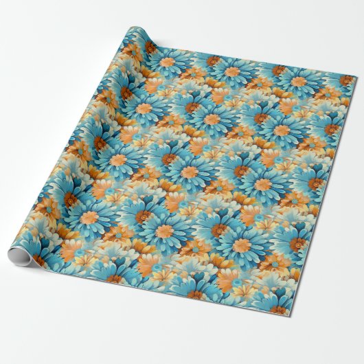 Geburtstagsgeschenk | Farbenfroh Geschenkpapier (Ungerollt)