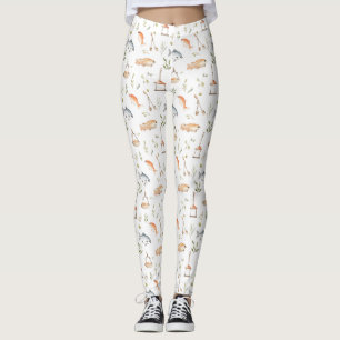 Geburtstagsgeschenk Fischen mit mir Leggings