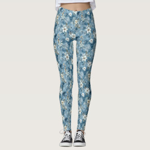 Geburtstagsgeschenk Florales Wasserfarben-Design Leggings