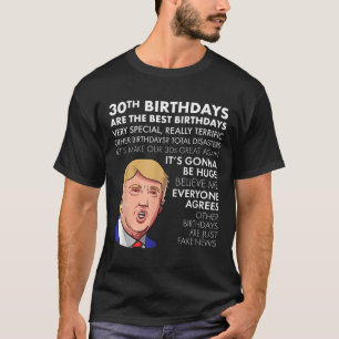 Geburtstagsgeschenk Funny Trump Zitat Shirt für Mä