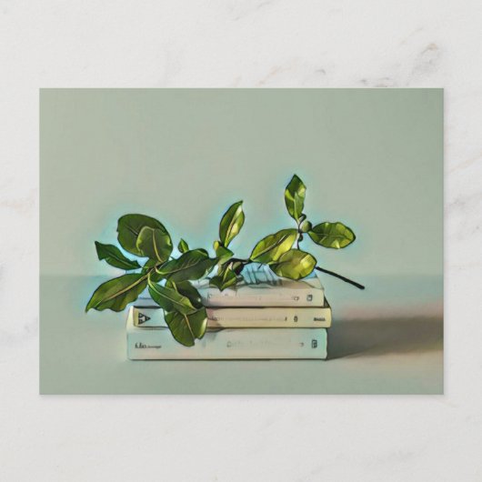 Geburtstagsgeschenk für Bibliothekar Postkarte (Vorderseite)
