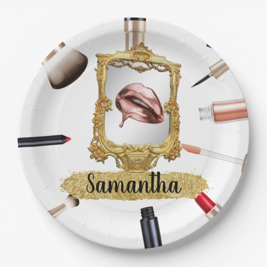 Geburtstagsgeschenk für Ehefrau, Freund, Schwester Pappteller (Vorderseite)