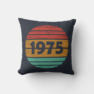 Geburtstagsgeschenk für Jahrgang 1975 Kissen