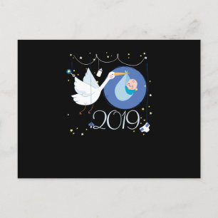 Geburtstagsgeschenk für Jungen und Mädchen Geboren Postkarte