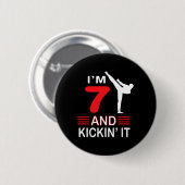 Geburtstagsgeschenk für Kampfkünste Geschenke Jung Button (Vorne & Hinten)