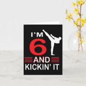 Geburtstagsgeschenk für Kampfkünste Geschenke Jung Karte (Gelbe Blume)