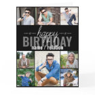 Geburtstagsgeschenk für Männer, personalisierte Fo