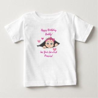 Geburtstagsgeschenk für Papa von Baby Girl - Alles T-shirt