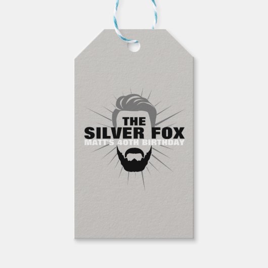 Geburtstagsgeschenk Geschenkanhänger (Vorderseite)