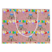 Geburtstagsgeschenk Große Geschenktüte (Rückseite)