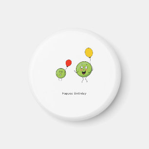 Geburtstagsgeschenk, Happea Geburtstag, lustig, Ge Magnet