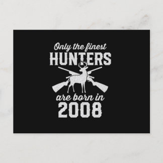 Geburtstagsgeschenk Hirschjägerjagd für 2008 Postkarte