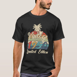Geburtstagsgeschenk Idee Vintag 1950 Männer Frauen T-Shirt