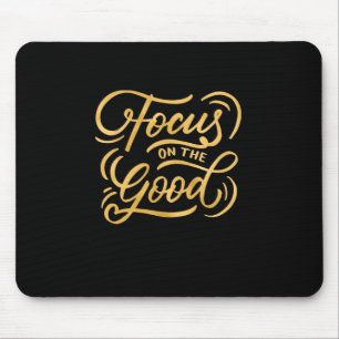 Geburtstagsgeschenk im Fokus auf das Gute Mousepad
