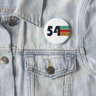 Geburtstagsgeschenk im Jahrgang 1954 Button