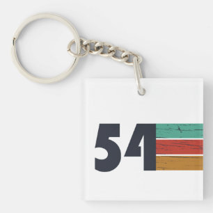 Geburtstagsgeschenk im Jahrgang 1954 Schlüsselanhänger