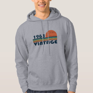 Geburtstagsgeschenk im Jahrgang 1963 Hoodie