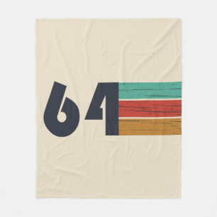 Geburtstagsgeschenk im Jahrgang 1964 Fleecedecke