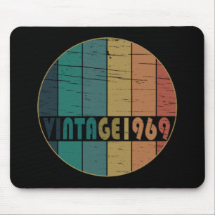 Geburtstagsgeschenk im Jahrgang 1969 Mousepad
