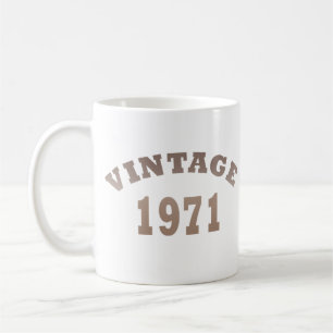 Geburtstagsgeschenk im Jahrgang 1971 Kaffeetasse