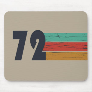 Geburtstagsgeschenk im Jahrgang 1972 Mousepad