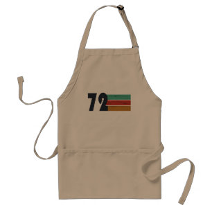 Geburtstagsgeschenk im Jahrgang 1972 Schürze