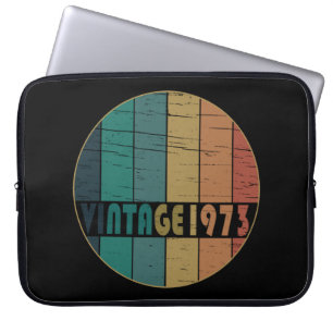Geburtstagsgeschenk im Jahrgang 1973 Laptopschutzhülle