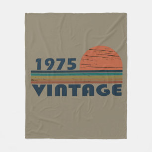 Geburtstagsgeschenk im Jahrgang 1975 Fleecedecke