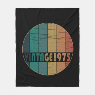 Geburtstagsgeschenk im Jahrgang 1975 Fleecedecke