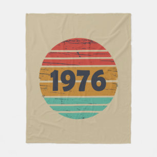 Geburtstagsgeschenk im Jahrgang 1976 Fleecedecke