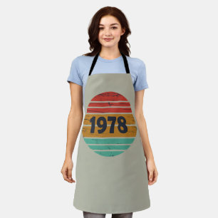 Geburtstagsgeschenk im Jahrgang 1978 Schürze