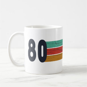 Geburtstagsgeschenk im Jahrgang 1980 Kaffeetasse