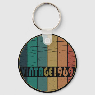 Geburtstagsgeschenk im Stil von 1969 Schlüsselanhänger