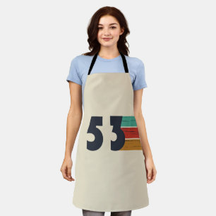 Geburtstagsgeschenk im Vintage-Stil von 1953 Schürze
