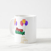Geburtstagsgeschenk Kaffeetasse (Vorderseite Links)