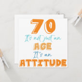 Geburtstagsgeschenk Karte (Vorderseite/Rückseite Beispiel)