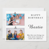 Geburtstagsgeschenk Karte (Vorderseite)