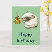 Geburtstagsgeschenk Karte (Gelbe Blume)