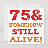 Geburtstagsgeschenk Karte (Vorderseite)