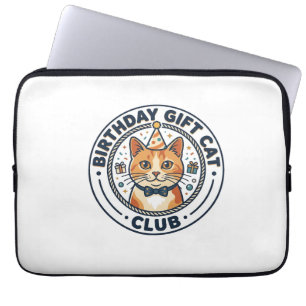 Geburtstagsgeschenk Katze Katzenliebhaber Geschenk Laptopschutzhülle