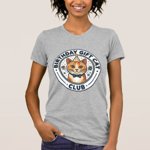 Geburtstagsgeschenk Katze Katzenliebhaber Geschenk T-Shirt