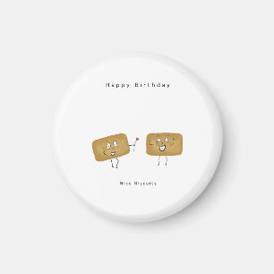 Geburtstagsgeschenk, Keks-Themen-Geschenk, süß Magnet