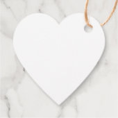 Geburtstagsgeschenk Kerze Geschenkanhänger (Rückseite)