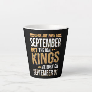 Geburtstagsgeschenk  Königin ist im September Gesc Milchtasse