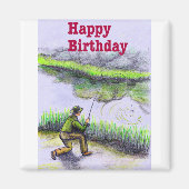 Geburtstagsgeschenk Magnet (Vorne)